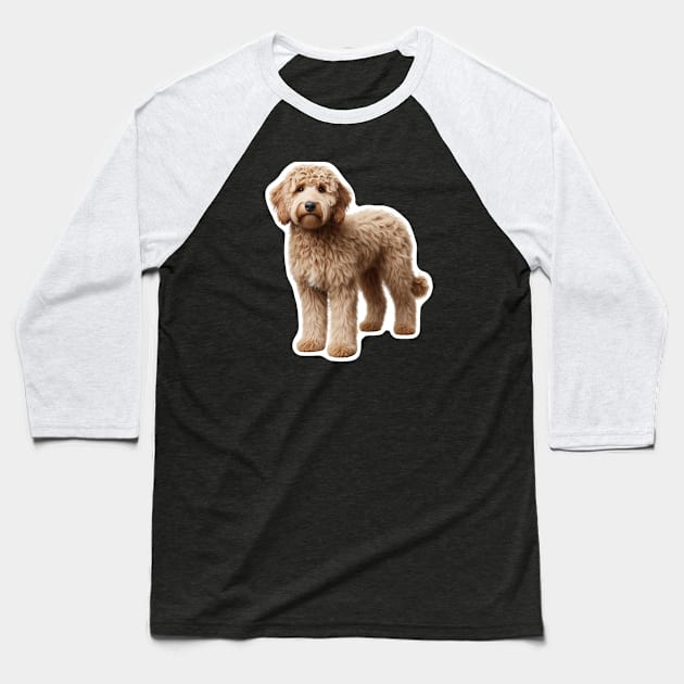 Australian Labradoodle Baseball T-Shirt by millersye